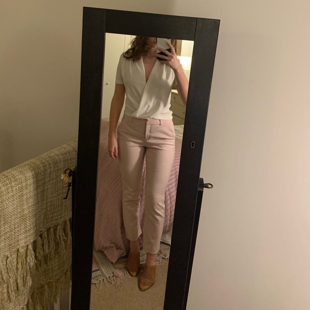 💕pink dress pants💕
